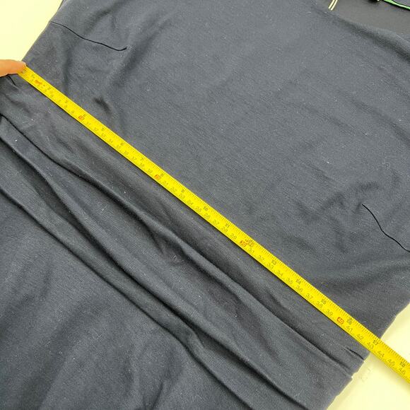 Boden Maggie Navy Blue Ponte Knit Ruched Waist Dress J0817 - Picture 6 of 10